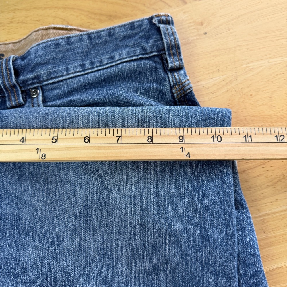 (LOT OF 2) Duluth Trading Co FLEX BALLROOM Jeans Mens 40x32 Blue Relaxed Fit - Picture 11 of 16